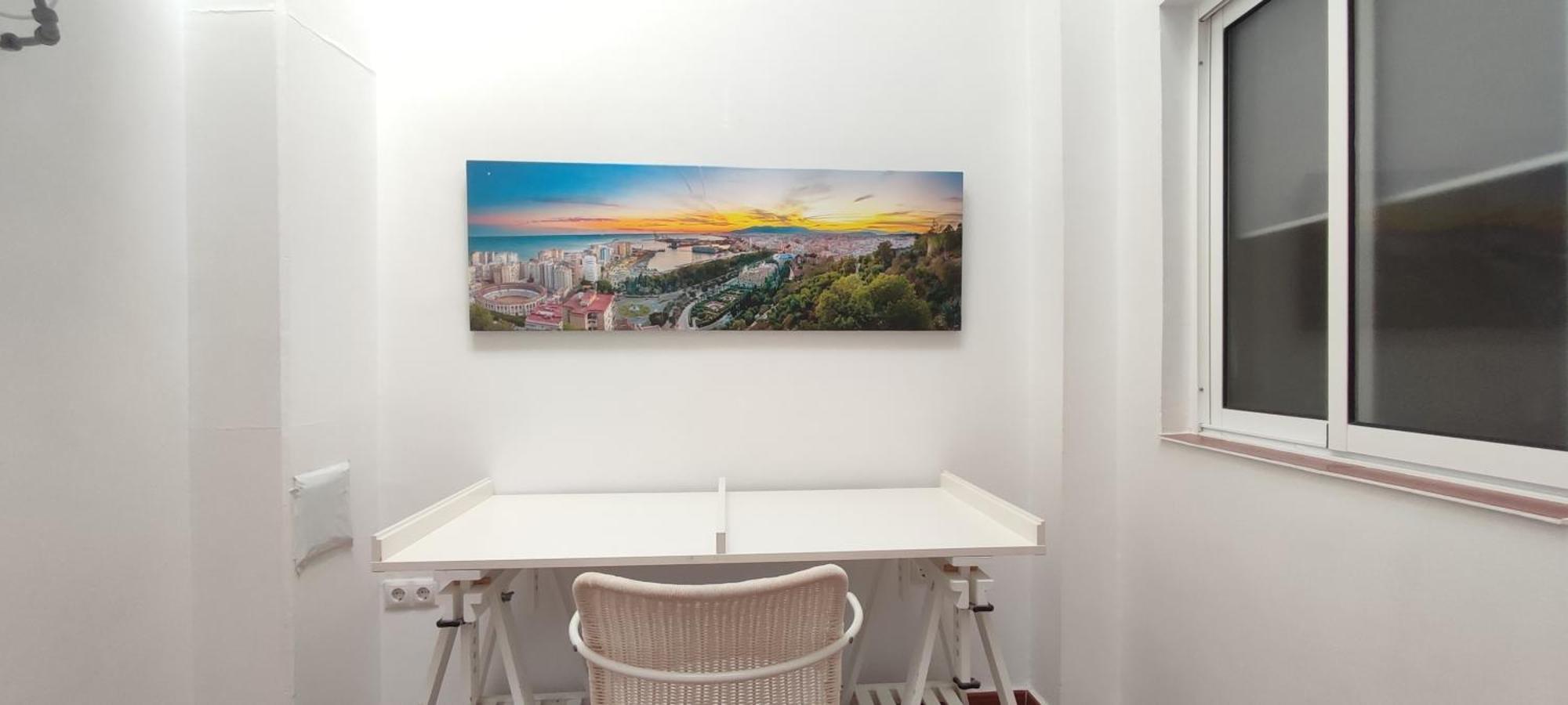 Acogedor Apartamento En Malaga Playa Bagian luar foto