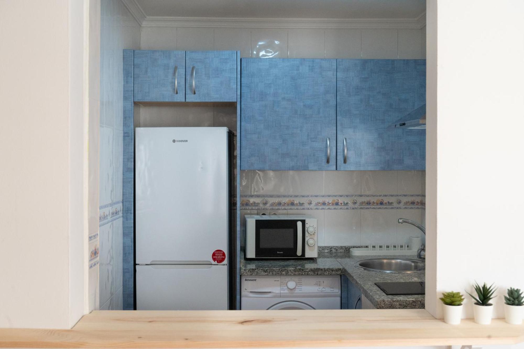 Acogedor Apartamento En Malaga Playa Bagian luar foto