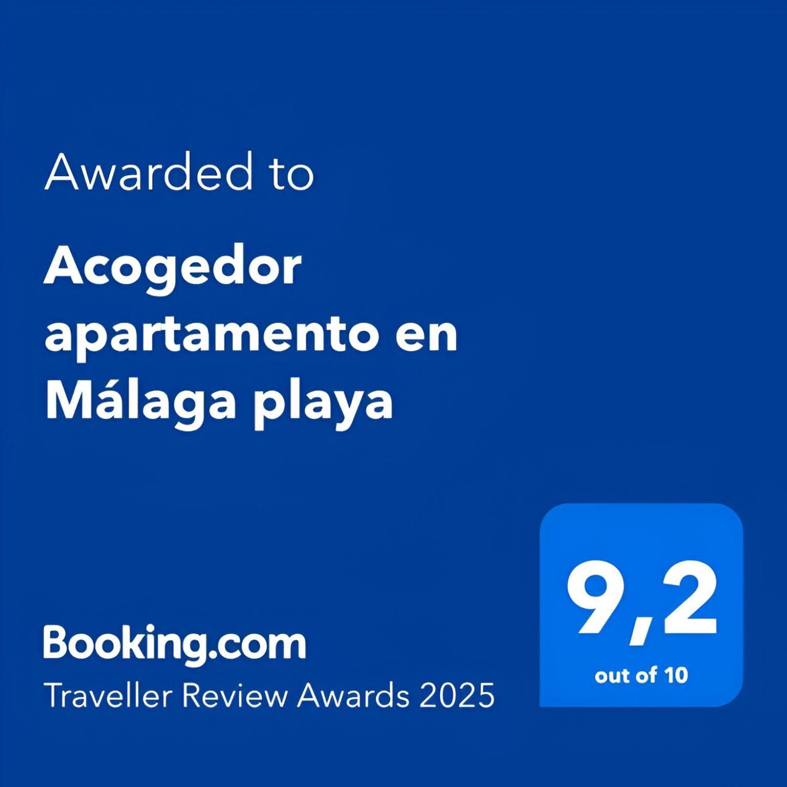 Acogedor Apartamento En Malaga Playa Bagian luar foto